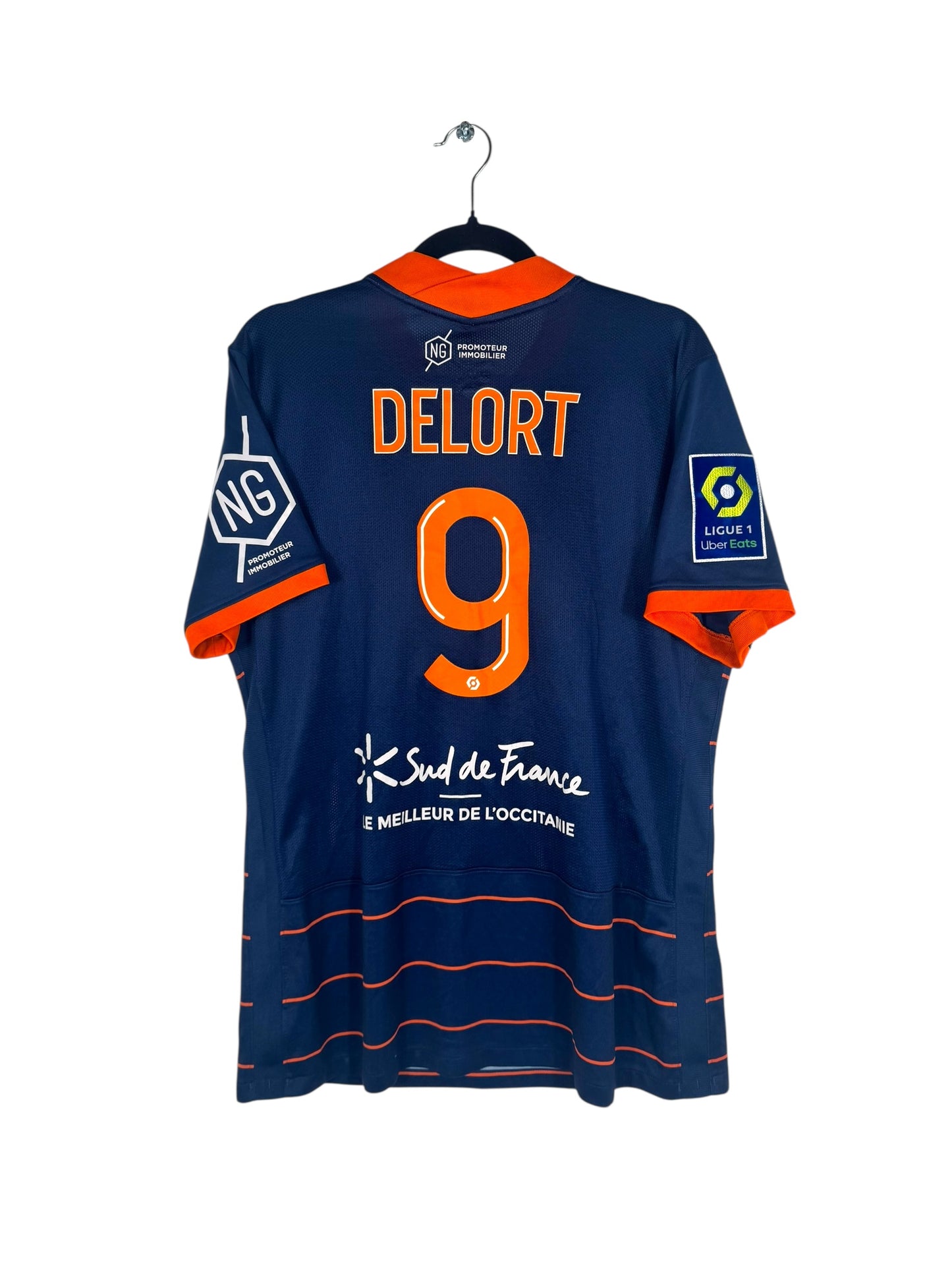 Maillot Montpellier 2021-2022 domicile Delort