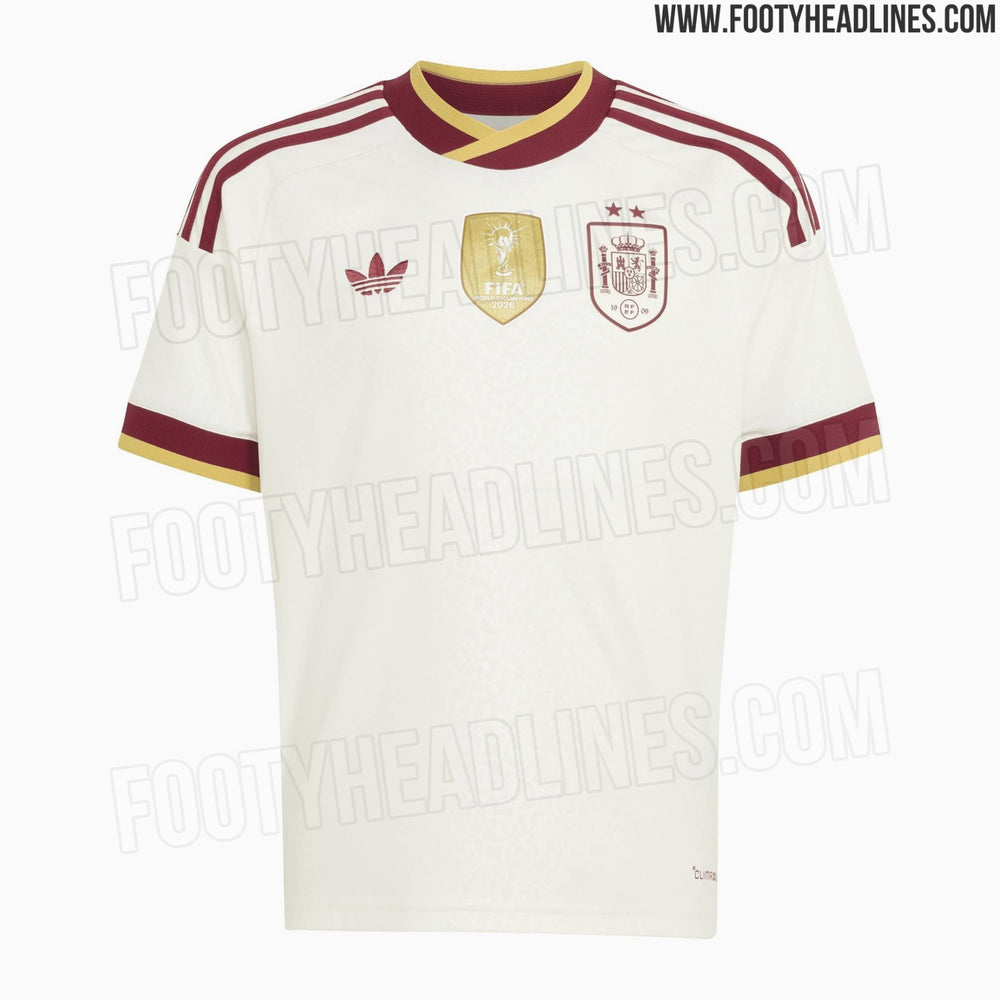 Fuite : le maillot extérieur 2 étoiles de l'Espagne dévoilé, adidas bascule en mode rétro