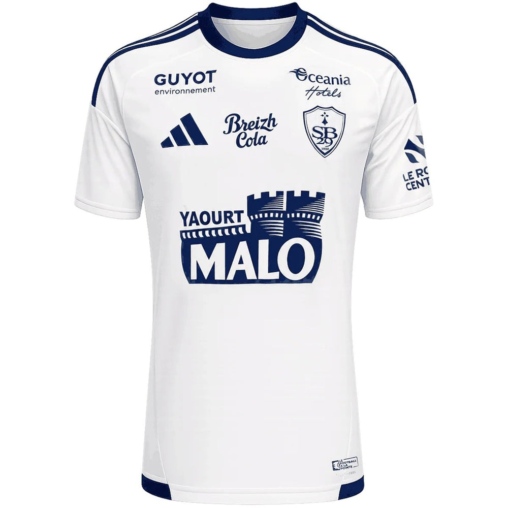 Maillot extérieur Brest 2026-2027 : adidas dévoile « Brest la Blanche »