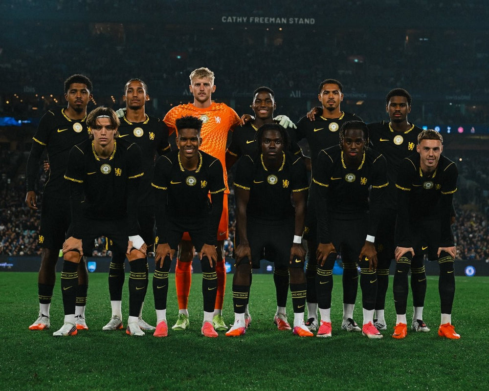Maillot extérieur Chelsea 2026-2027 : le noir et or dévoilé à Sydney