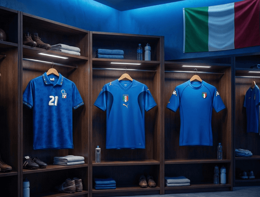 Collection maillots Italie vintage Kappa Baggio