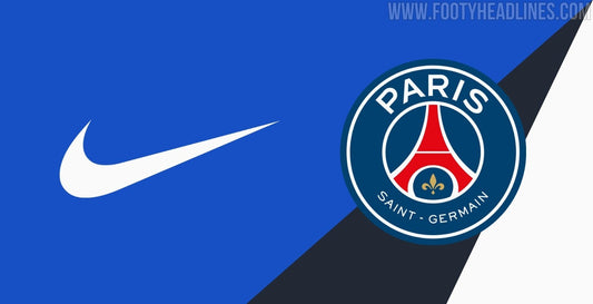 Fuite : le maillot domicile du PSG 2027-2028 passe au bleu vif (photo Footy Headlines)
