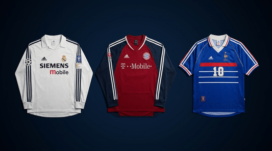 Faux maillot Adidas vs authentique - guide expert Pure Football Shirts pour reconnaître l'étiquette et le numéro de série sur les maillots Real Madrid, Allemagne et Bayern Munich