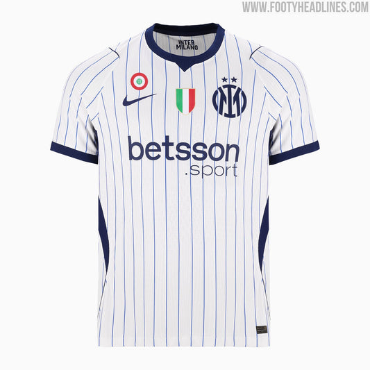 Maillot extérieur Inter Milan 2026-2027 (photo Footy Headlines)
