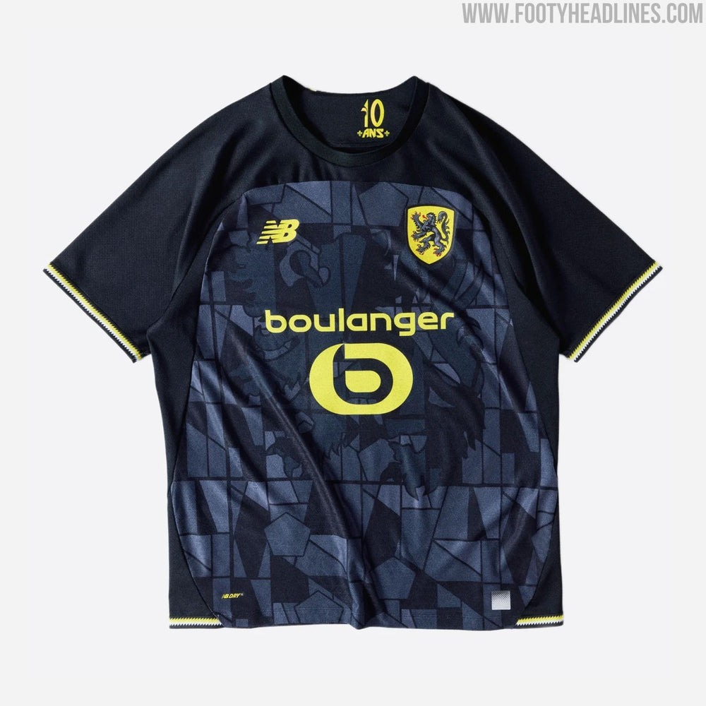 Officiel : le 4e maillot du LOSC 2026-2027 troque le dogue pour le lion des Flandres
