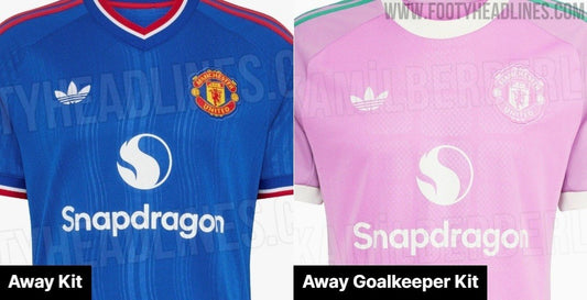 Maillot gardien extérieur Manchester United 2026-2027 fuité (photo Footy Headlines)