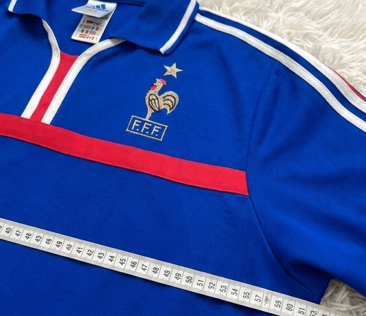 Guide taille maillot football vintage mesure aisselle à aisselle