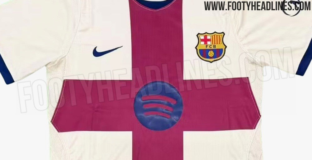 Fuite : le 4e maillot du FC Barcelone 2026-2027 arbore la croix de Sant Jordi