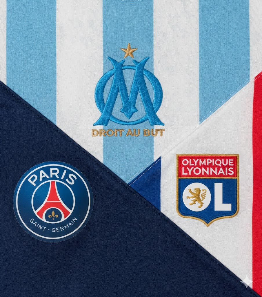 Maillots PSG, OM, Lyon... | Ligue 1 Vintage & Occasion