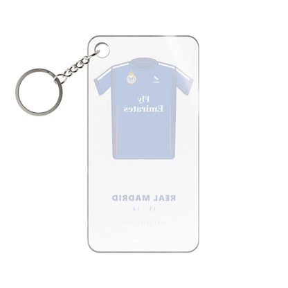Porte-clés Real Madrid 13-14 Extérieur — Maillot acrylique · Pure Collection