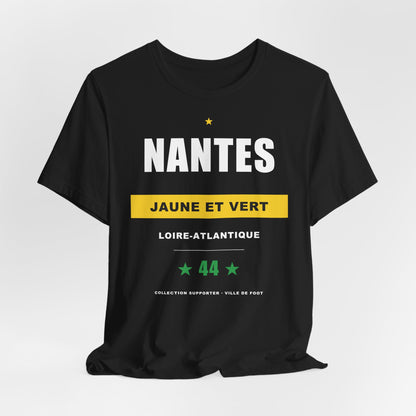 T-shirt Supporter Nantes 44 — Jaune et Vert