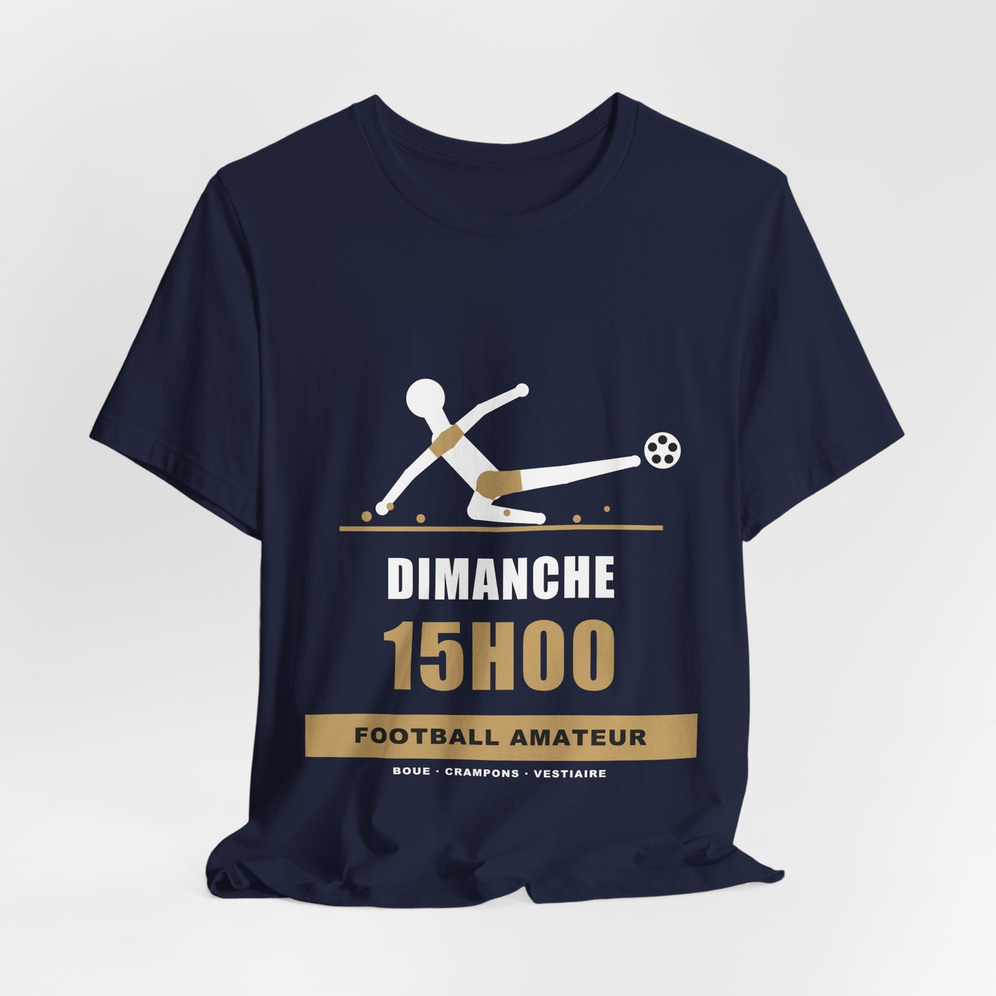 T-shirt Football Amateur — Dimanche 15h00