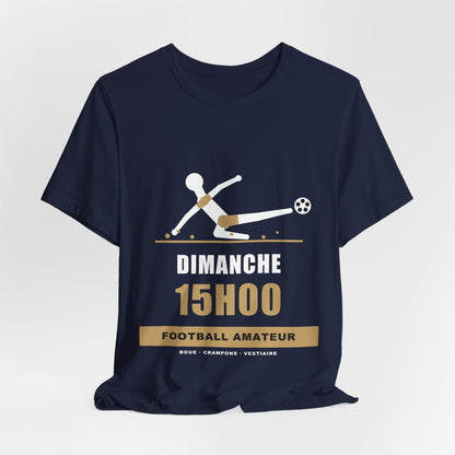 T-shirt Football Amateur — Dimanche 15h00