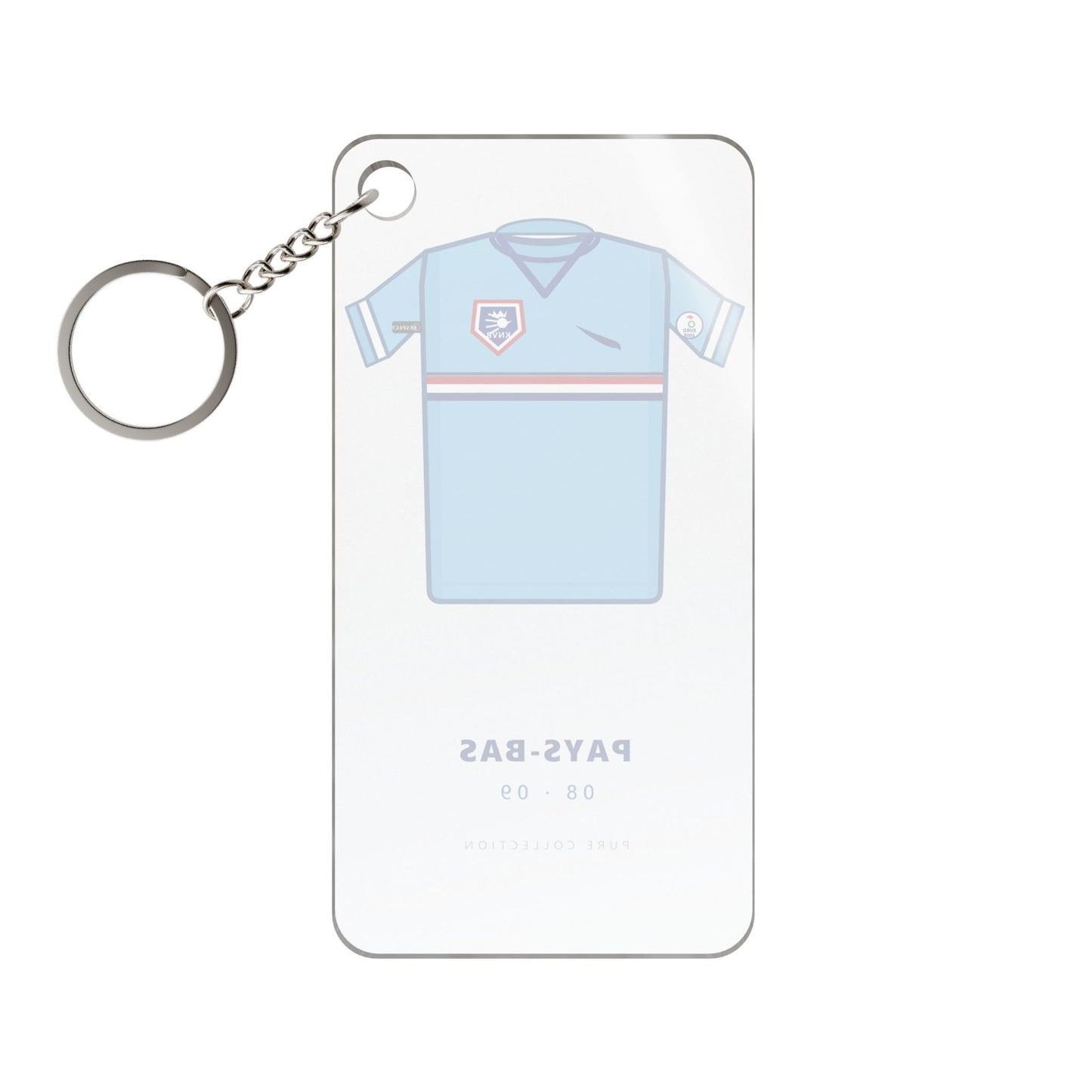 Porte-clés Pays-Bas 08-09 Extérieur — Maillot acrylique · Pure Collection