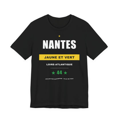 T-shirt Supporter Nantes 44 — Jaune et Vert