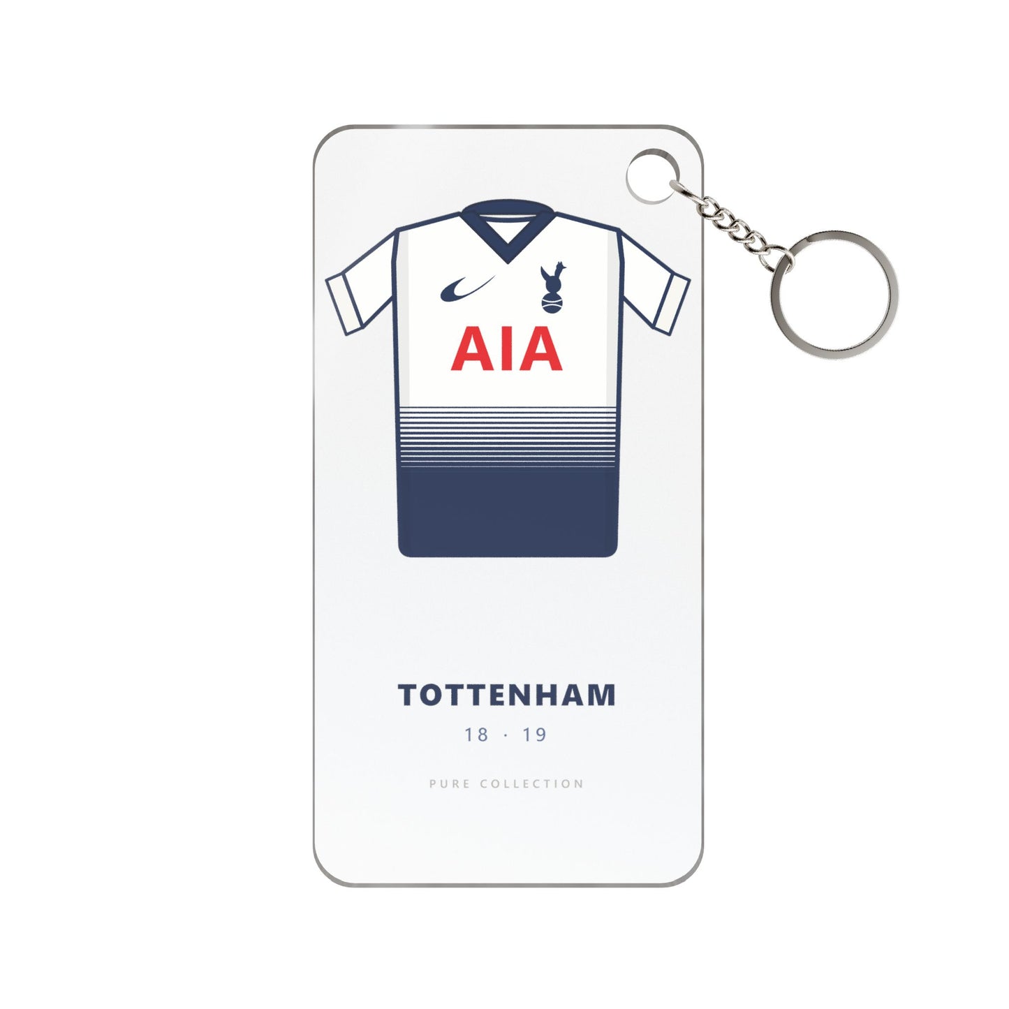 Porte-clés Tottenham 18-19 — Maillot acrylique · Pure Collection