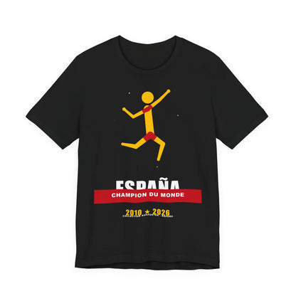 T-shirt Espagne Champion du Monde 2026