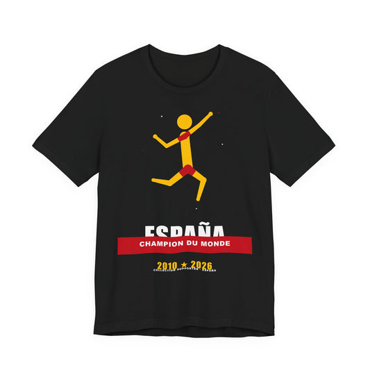 T-shirt Espagne Champion du Monde 2026