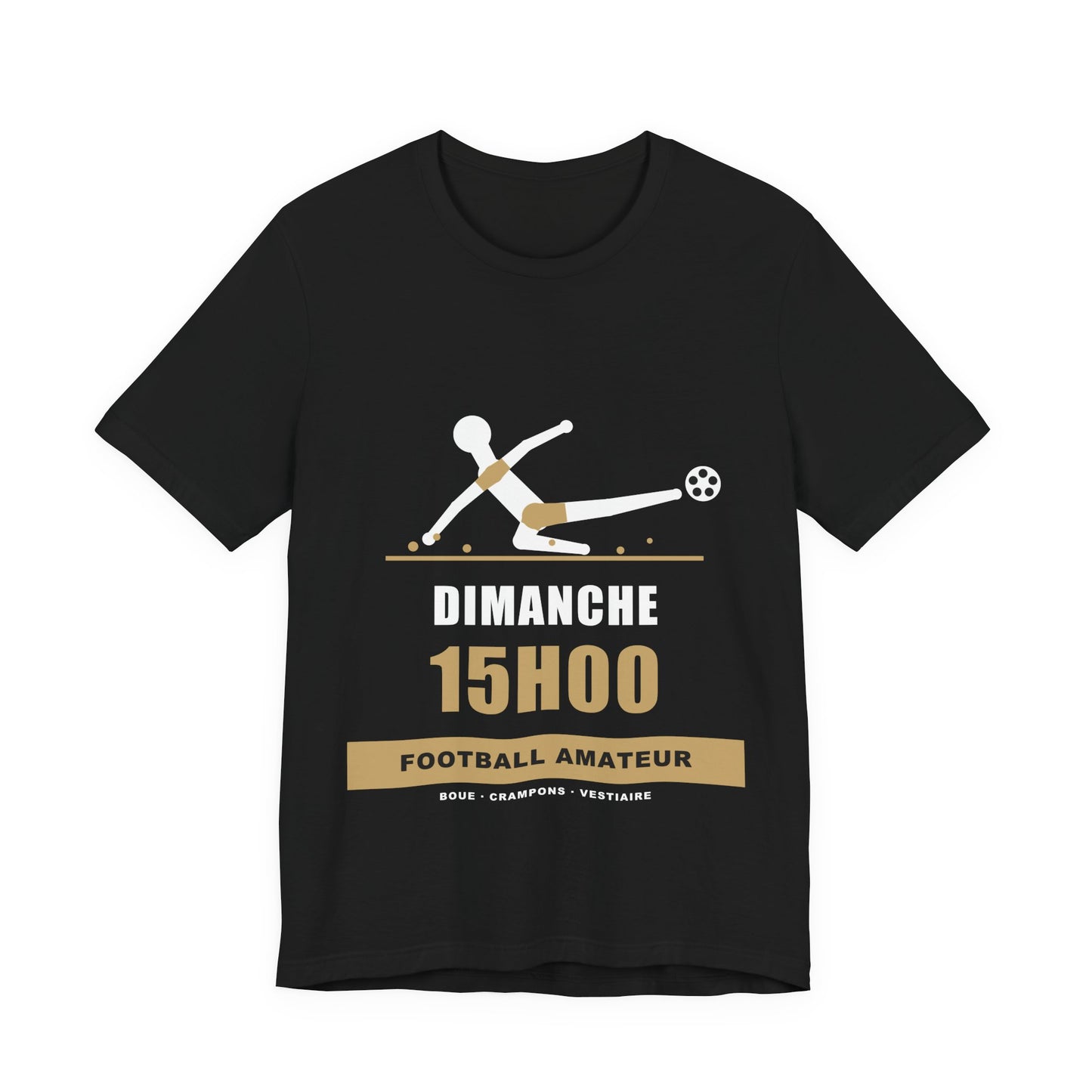 T-shirt Football Amateur — Dimanche 15h00