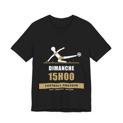 T-shirt Football Amateur — Dimanche 15h00