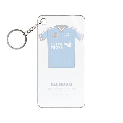 Porte-clés Marseille 12-13 Extérieur — Maillot acrylique · Pure Collection