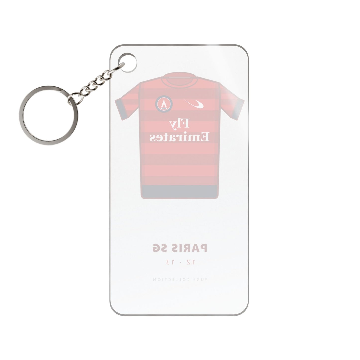 Porte-clés Paris SG 12-13 Extérieur — Maillot acrylique · Pure Collection