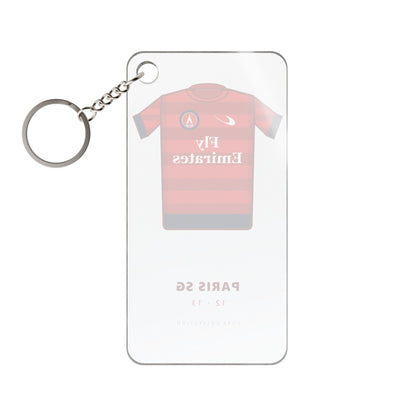 Porte-clés Paris SG 12-13 Extérieur — Maillot acrylique · Pure Collection