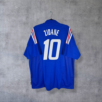 Maillot France 2002-2004 Domicile - Zidane N°10 (XL)