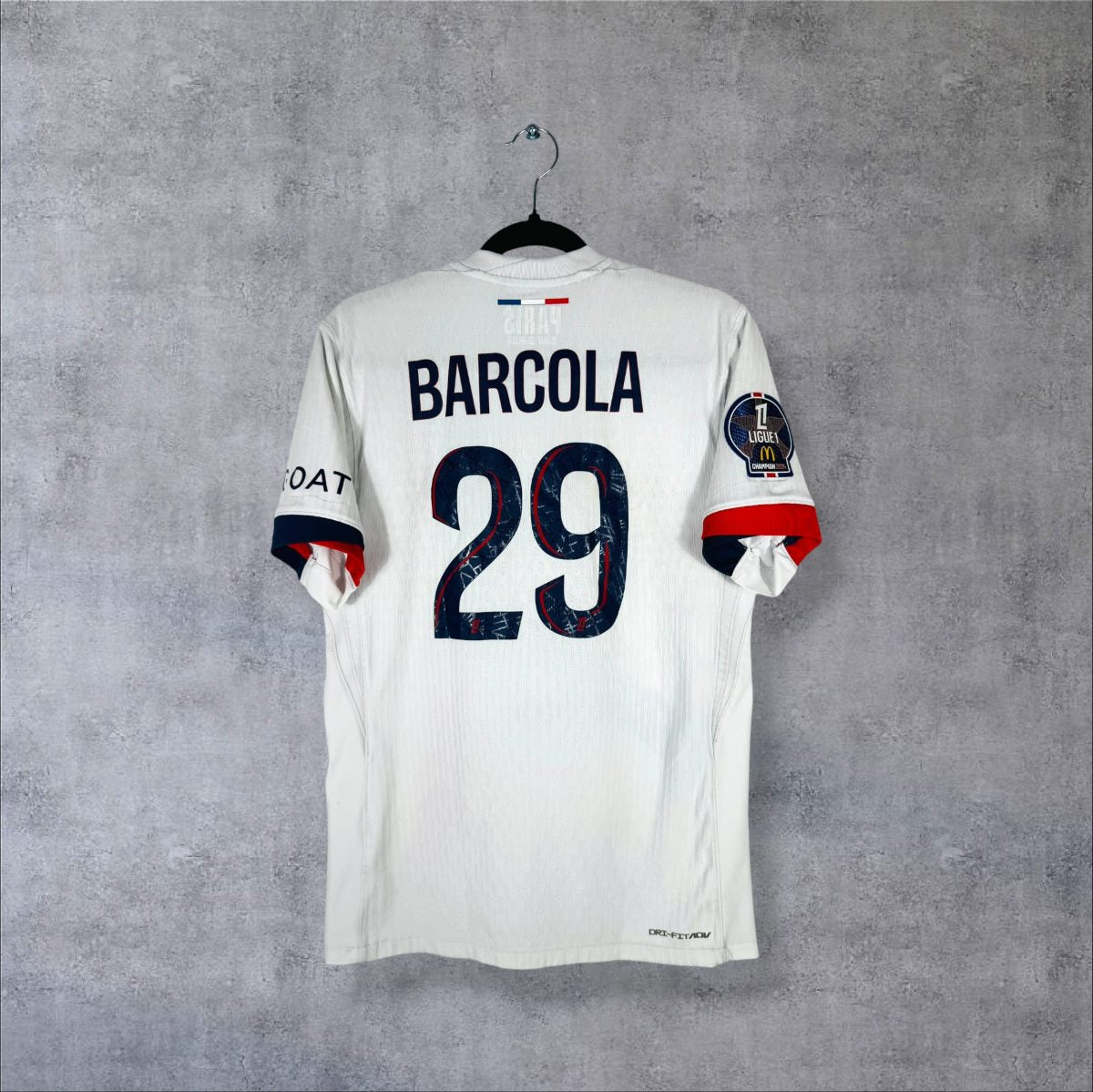 Maillot PSG 2024-2025 exterieur dos flocage Barcola 29