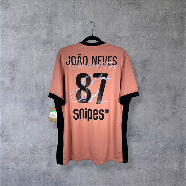 Maillot PSG 2024-2025 Édition Central Cee - João Neves N°87 (XL)