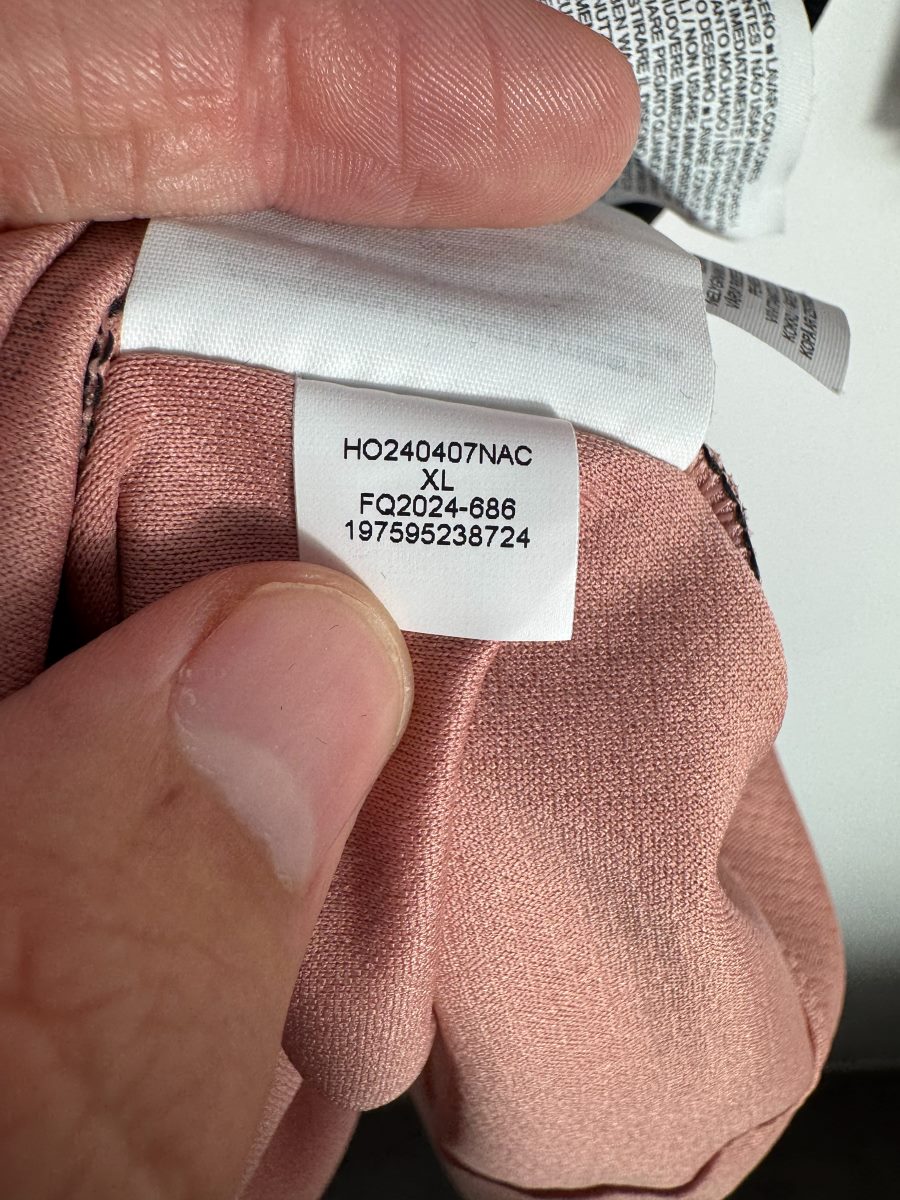 Etiquette interieure HO240407NAC FQ2024-686 maillot PSG XL