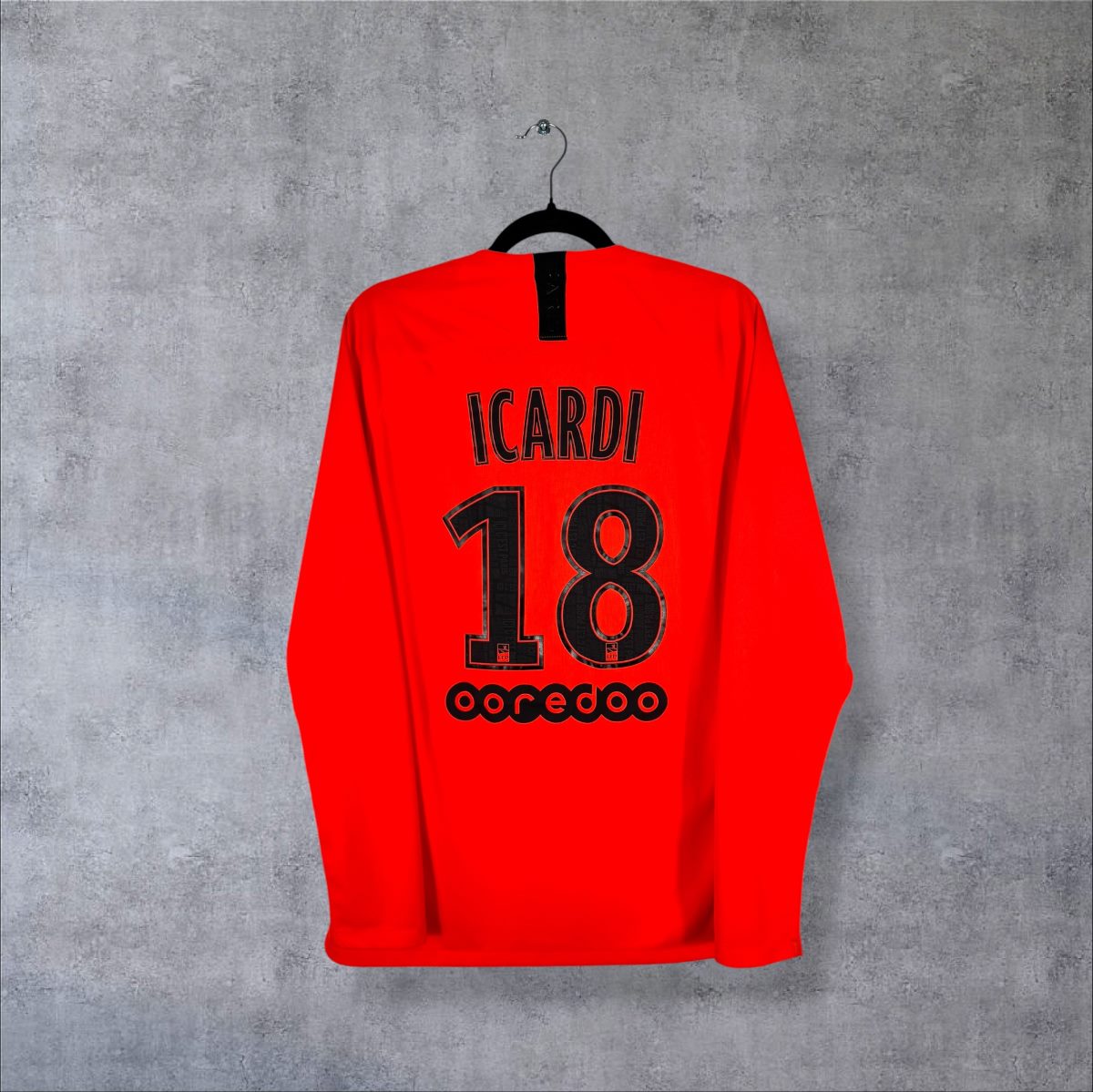 Maillot PSG 2019-2020 exterieur dos flocage Icardi 18 Ooredoo
