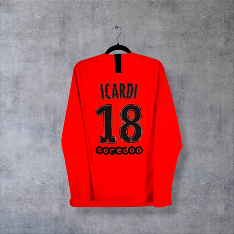 Maillot PSG 2019-2020 Extérieur Manches Longues - Icardi N°18 (L)