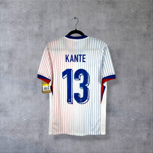 Maillot France 2024 exterieur dos flocage Kante 13 rayures