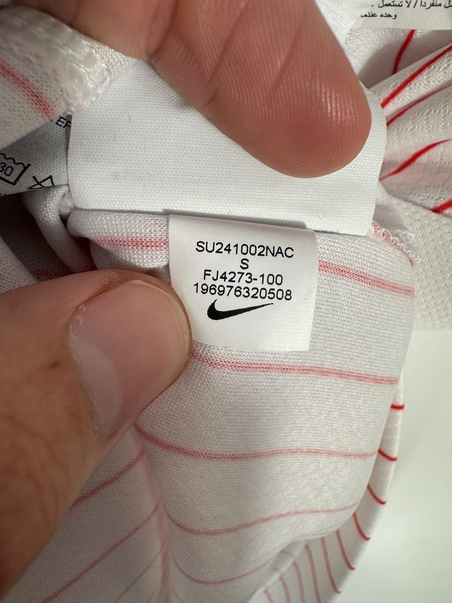Etiquette interieure SU241002NAC FJ4273-100 maillot France 2024