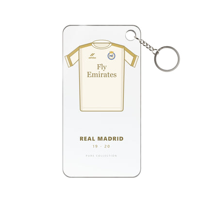 Porte-clés Real Madrid 19-20 — Maillot acrylique · Pure Collection