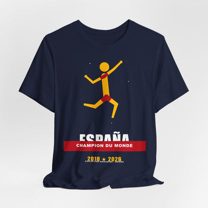 T-shirt Espagne Champion du Monde 2026