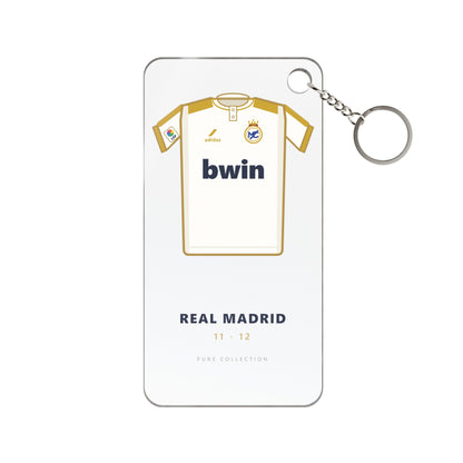 Porte-clés Real Madrid 11-12 — Maillot acrylique · Pure Collection