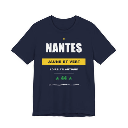 T-shirt Supporter Nantes 44 — Jaune et Vert