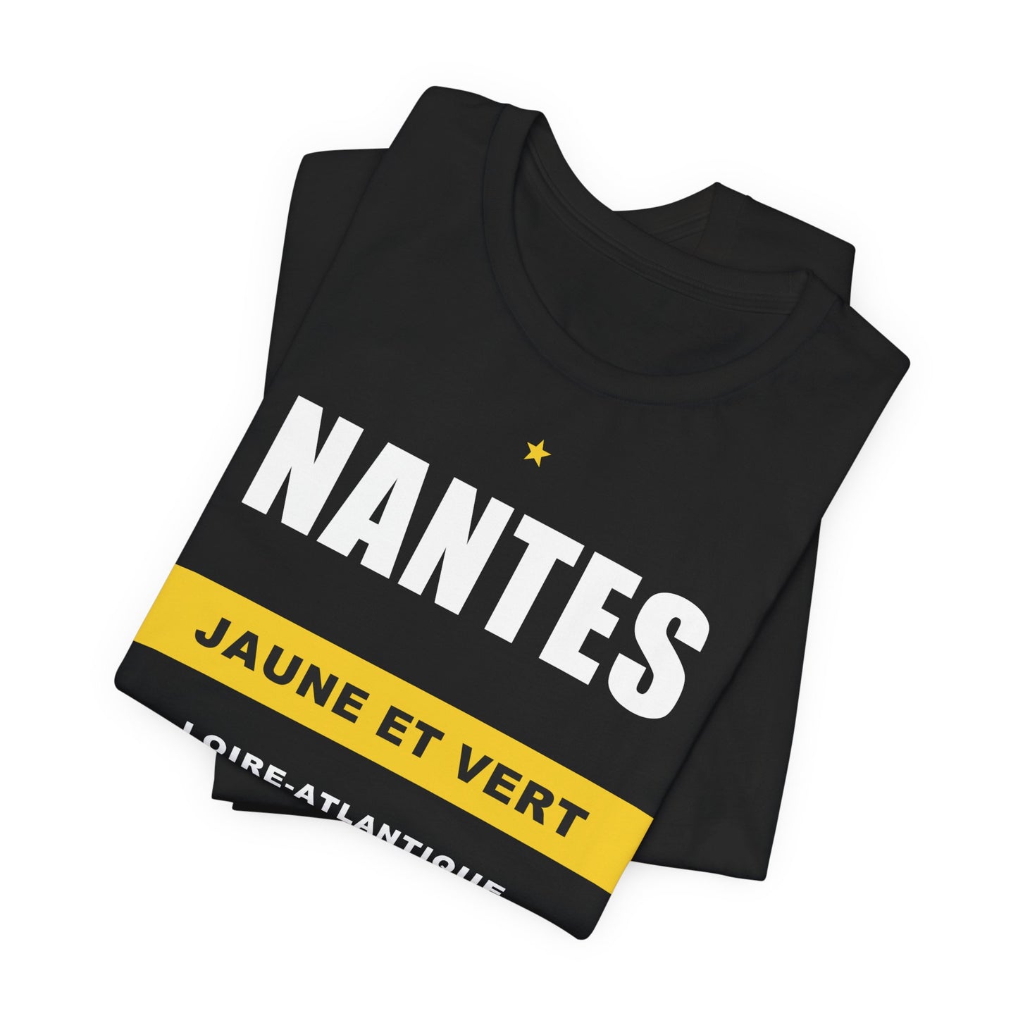 T-shirt Supporter Nantes 44 — Jaune et Vert