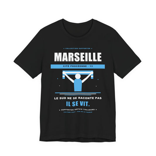 T-shirt Supporter Marseille — Cité Phocéenne