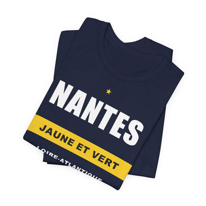 T-shirt Supporter Nantes 44 — Jaune et Vert