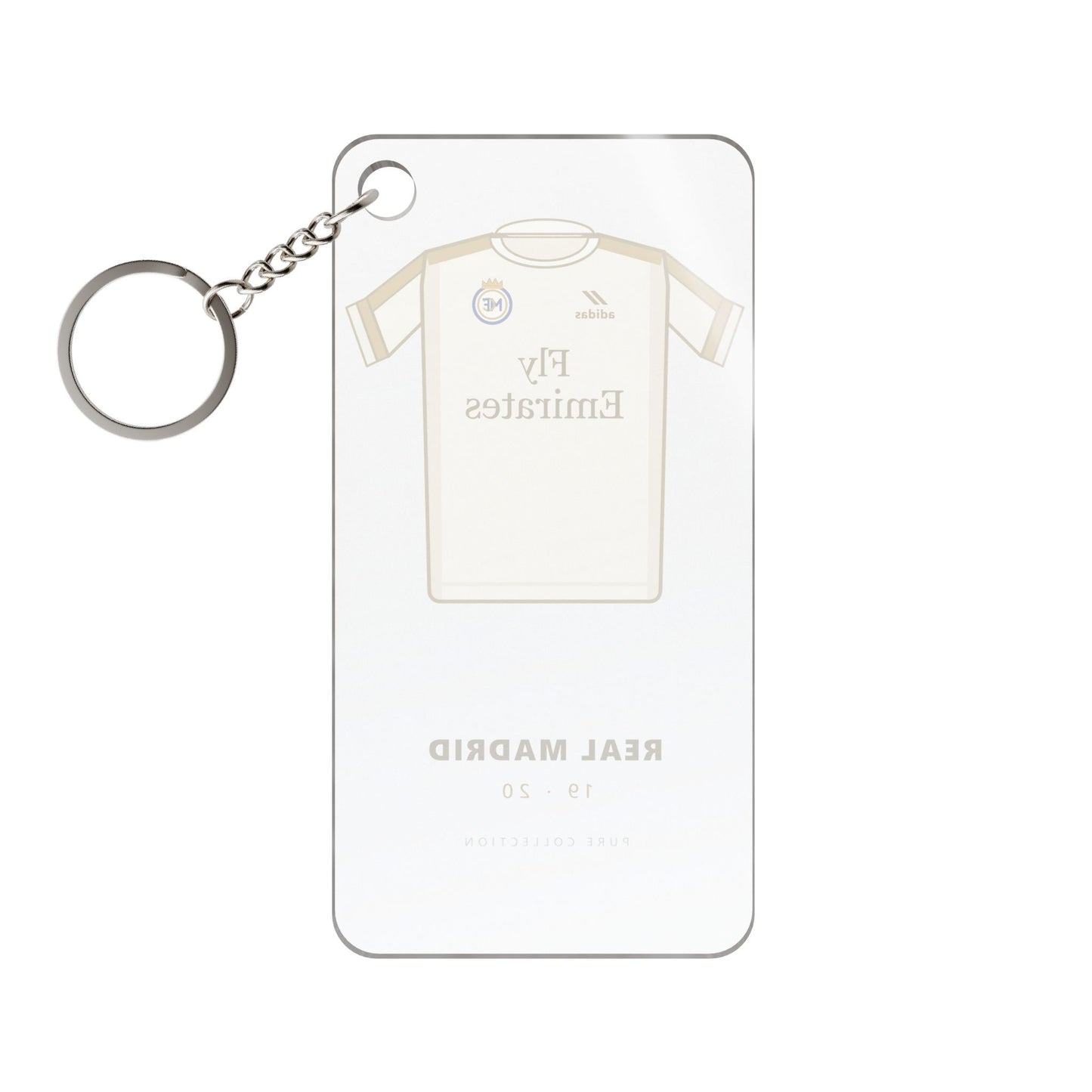 Porte-clés Real Madrid 19-20 — Maillot acrylique · Pure Collection