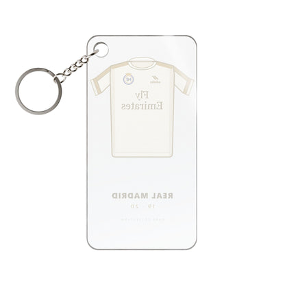 Porte-clés Real Madrid 19-20 — Maillot acrylique · Pure Collection