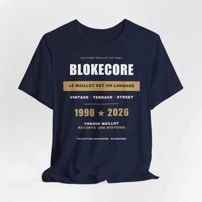 T-shirt Blokecore — Culture Maillot de Foot