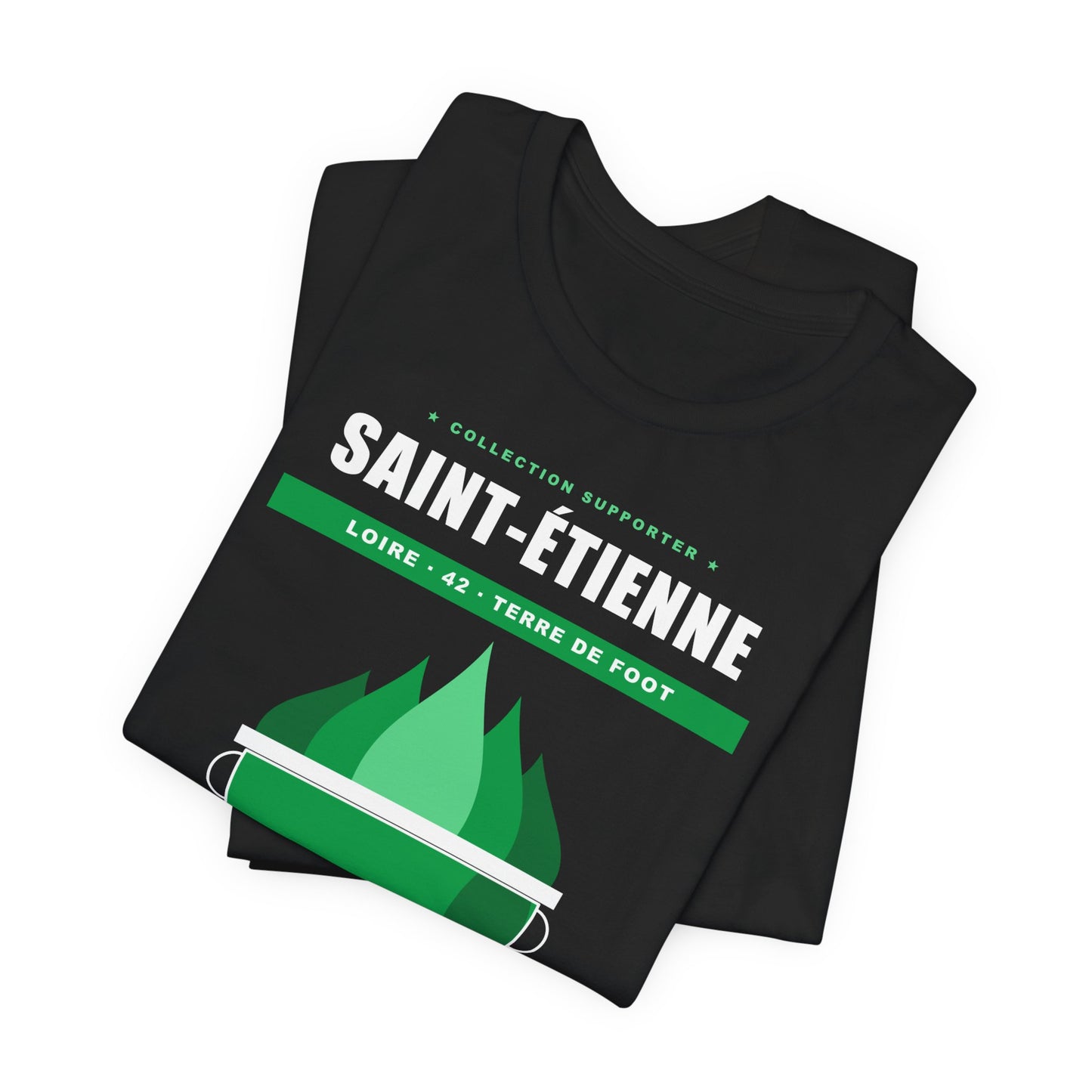 T-shirt Supporter Saint-Étienne — Vert et Fier