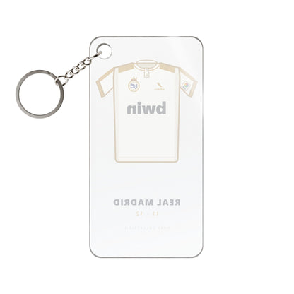 Porte-clés Real Madrid 11-12 — Maillot acrylique · Pure Collection