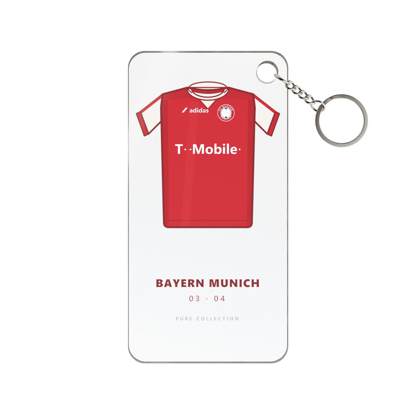 Porte-clés Bayern Munich 03-04 — Maillot acrylique · Pure Collection