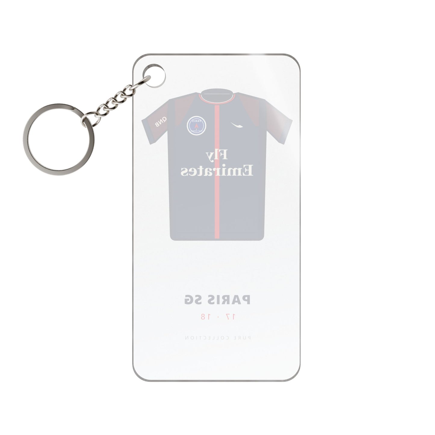 Porte-clés Paris SG 17-18 — Maillot acrylique · Pure Collection
