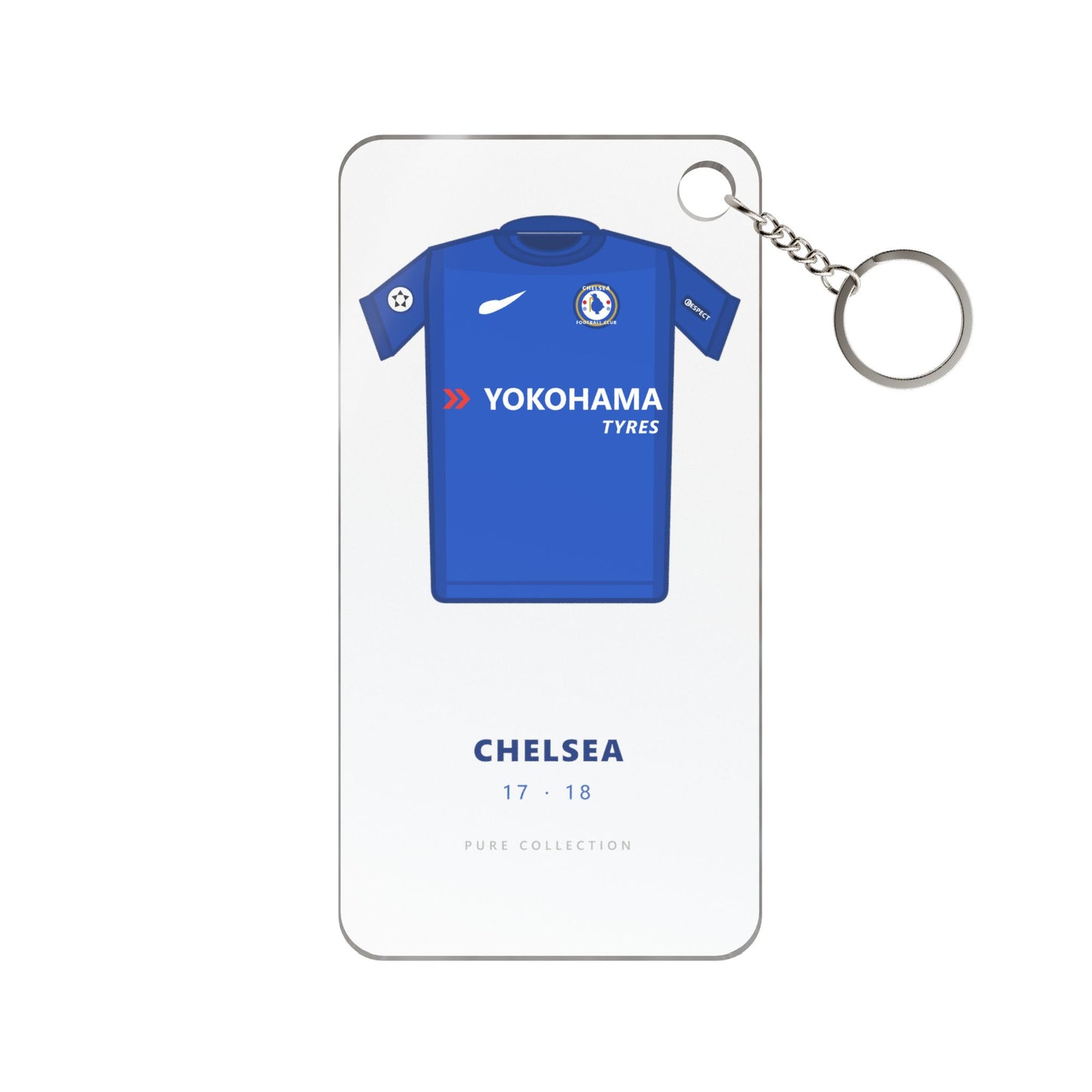 Porte-clés Chelsea 17-18 — Maillot acrylique · Pure Collection